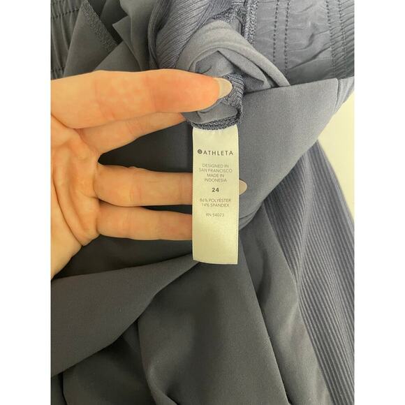 Athleta Brooklyn Jogger Dusk Violet purple size 24 athleisure pull-on - Picture 9 of 9